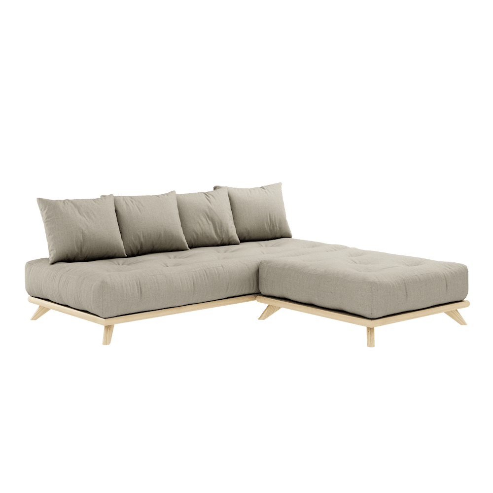 Karup Design SIN DAYBED CLARO LACADO W. SIN DAYBED COLCHÓN SET LINO