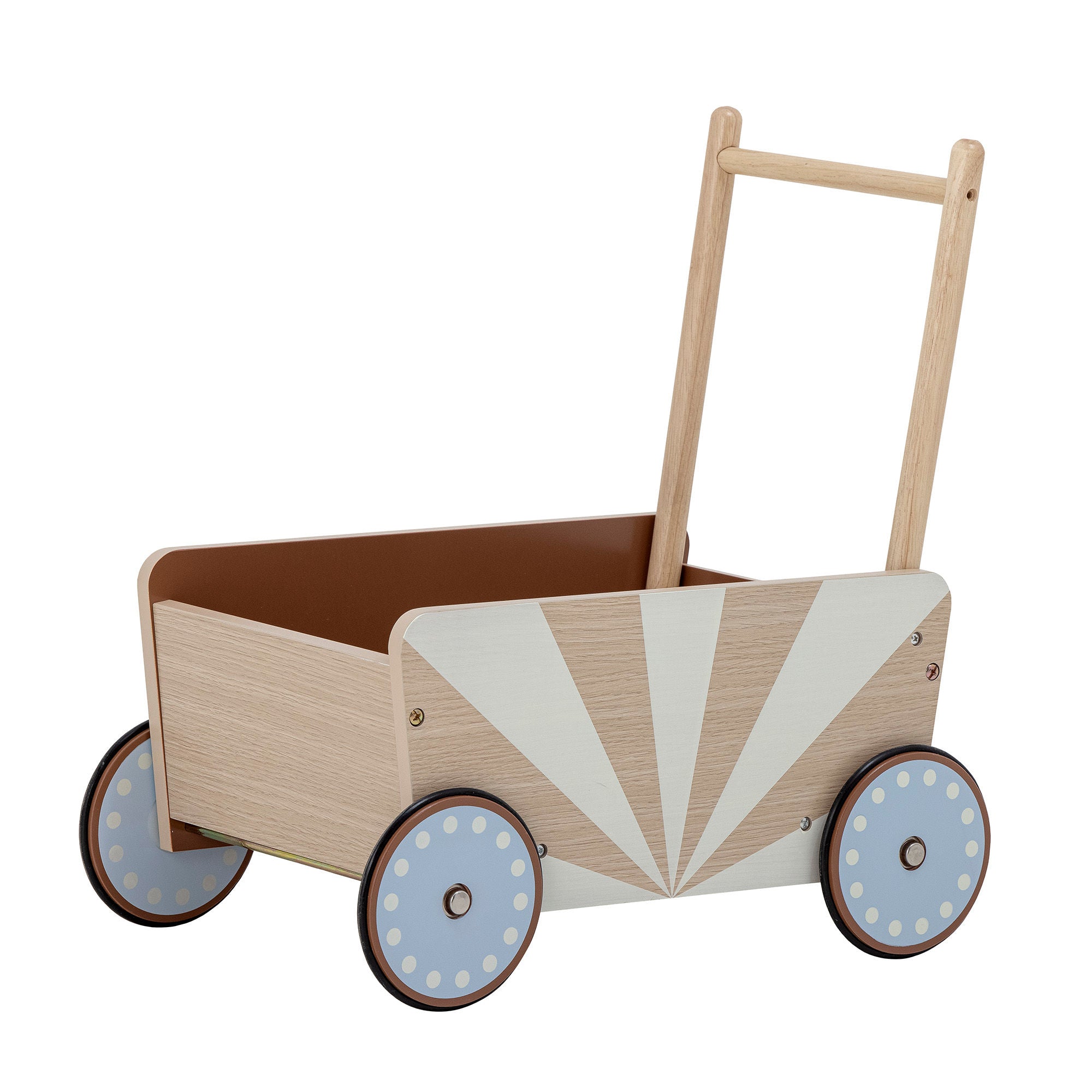 Bloomingville MINI Tidde Loopwagen, Natuur, MDF