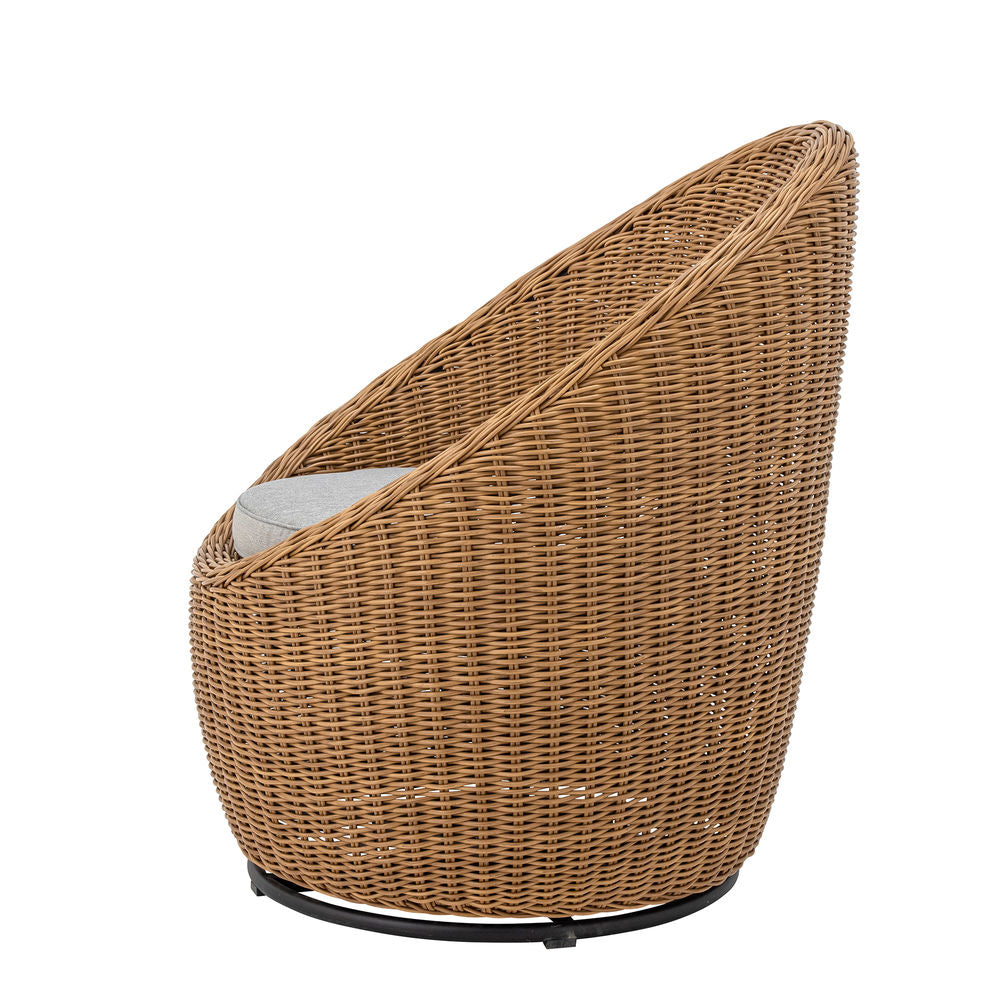 Blooming ville Roccas Lounge Stuhl, Braun, Poly rattan