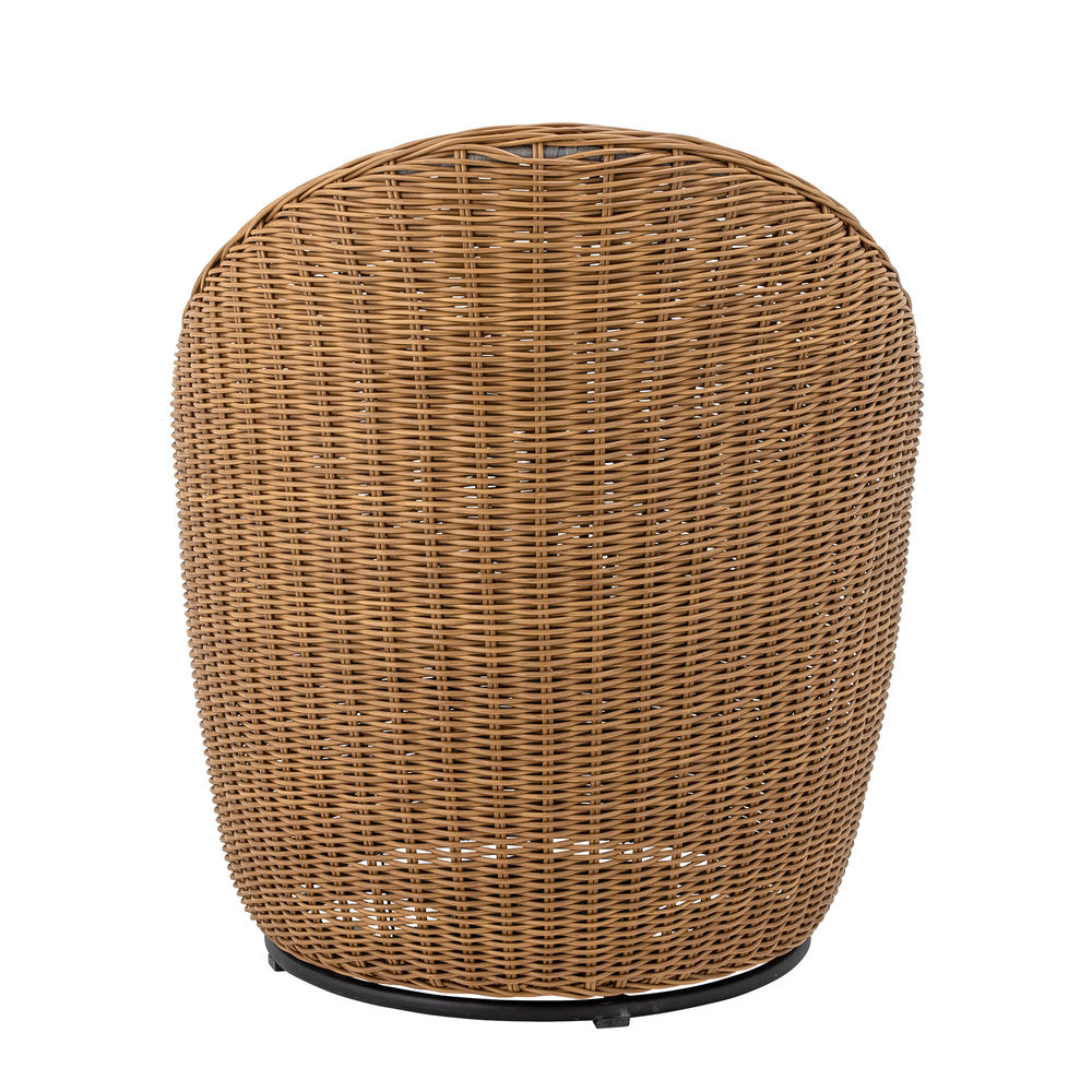 Bloomingville Roccas Loungestoel, Bruin, Polyrattan