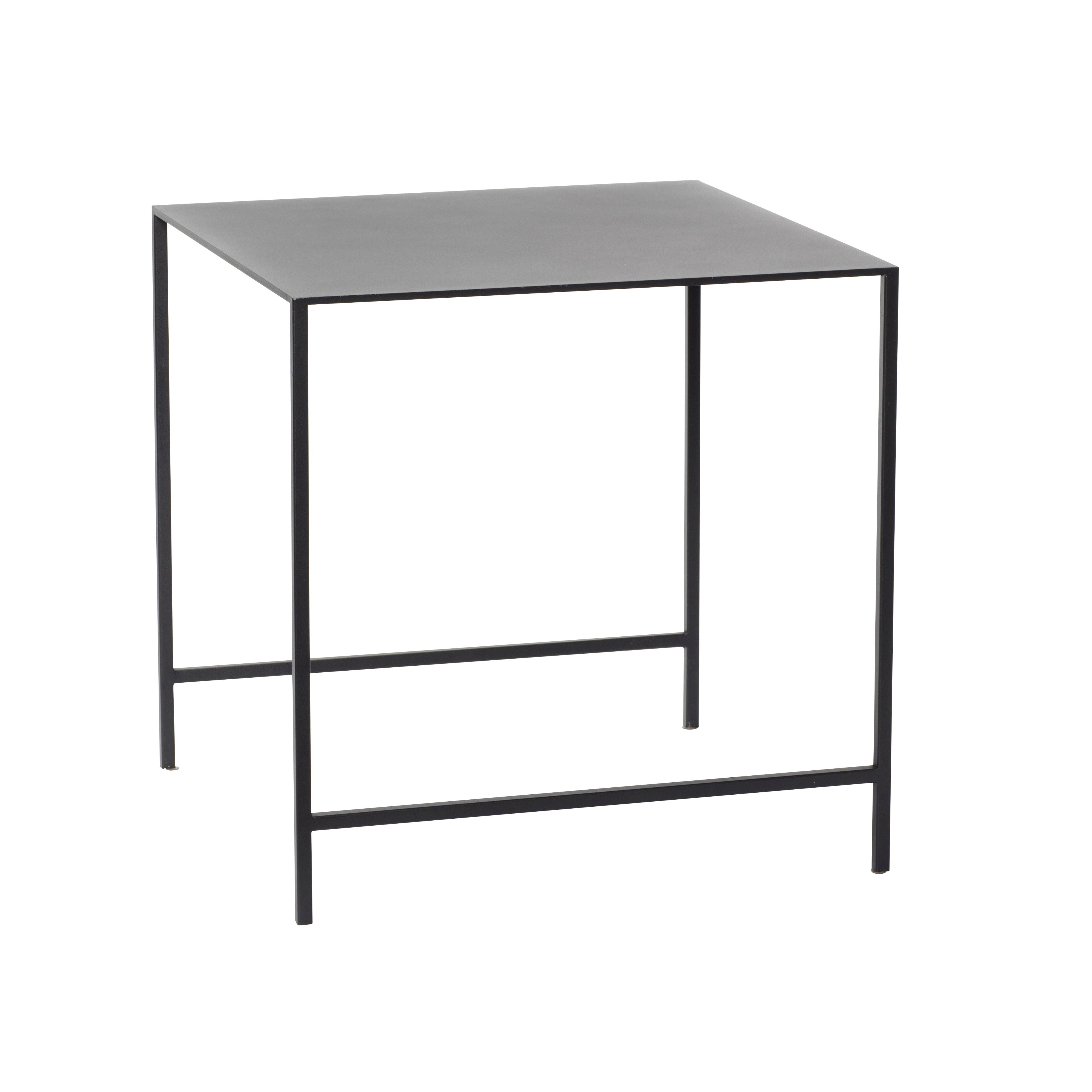 Tables Duo Hübsch noires (lot de 2)