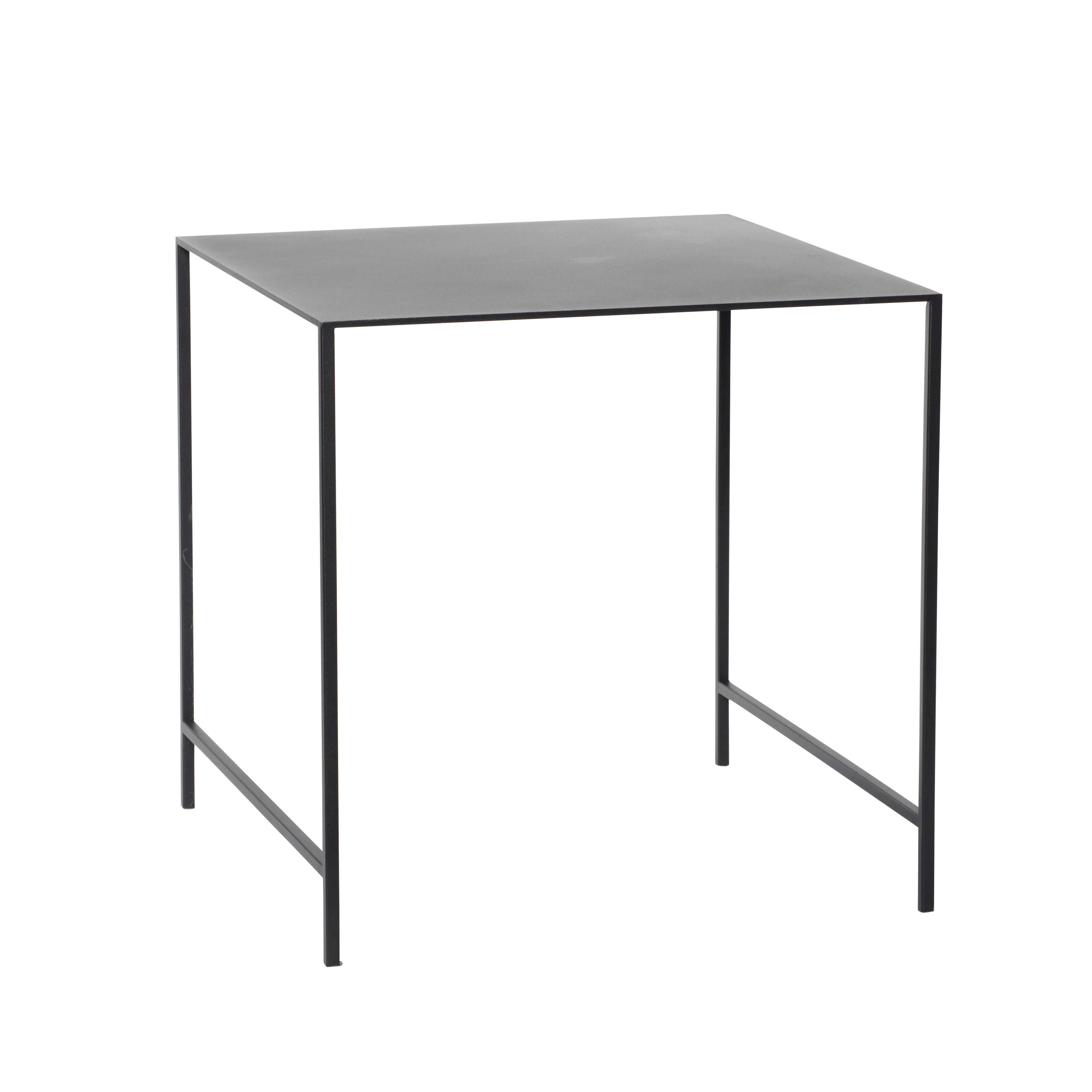 Tables Duo Hübsch noires (lot de 2)